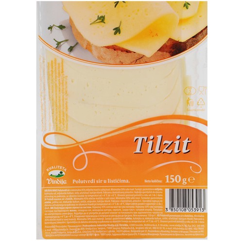 Sir polutvrdi Tilzit 150 g