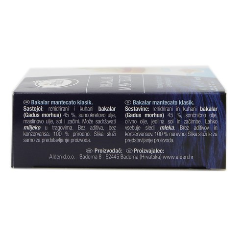 Bakalar na bijelo Mantecato klasik 90 g