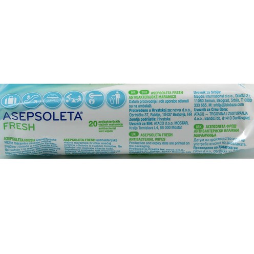 Asepsoleta Fresh maramice 20/1