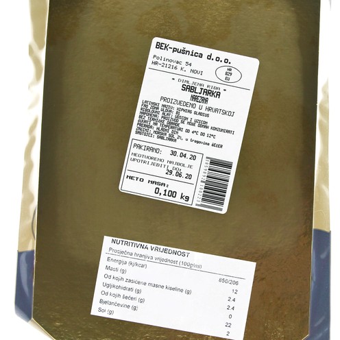 Sabljarka dimljena narezana 100 g