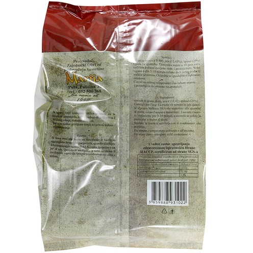 Zelene lazanje 500 g