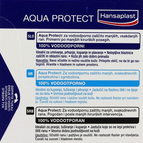 Hansaplast Aqua Protect flasteri (20 kom)