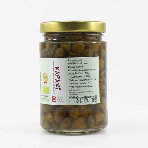 Domaći kapari u octu 220 g