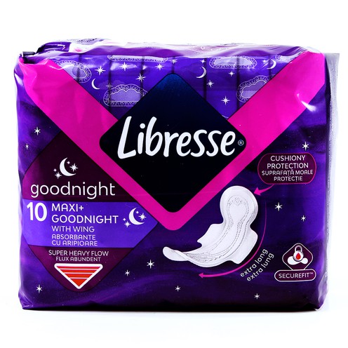 Libresse Maxi Goodnight higijenski ulošci 10/1