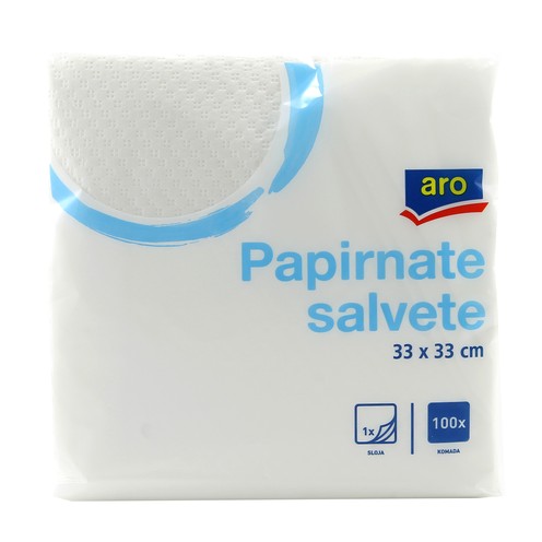 Papirnate salvete 33x33 cm 100/1