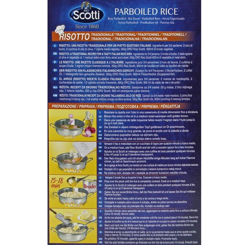 Riža parboiled Oro Scotti 1 kg