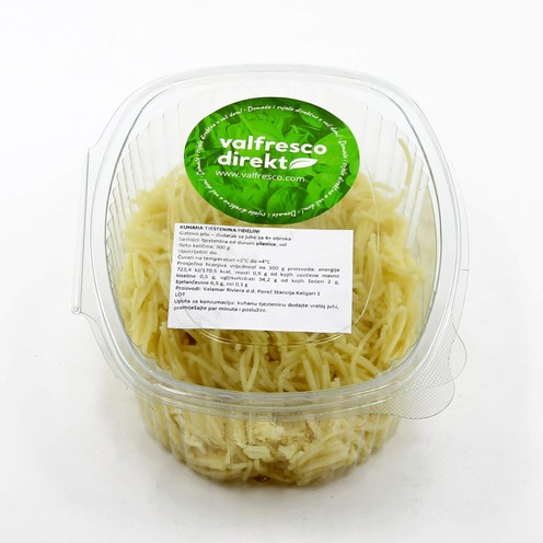 Kuhana tjestenina fidelini - dodatak za juhu za 4 osobe (300 g)